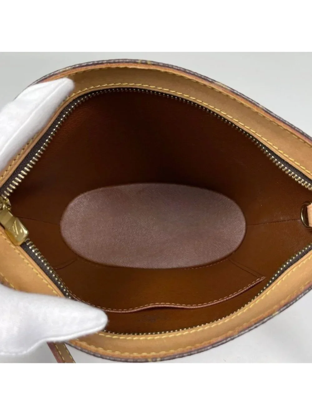 Louis Vuitton Drew Shoulder Bag Monogram Brown